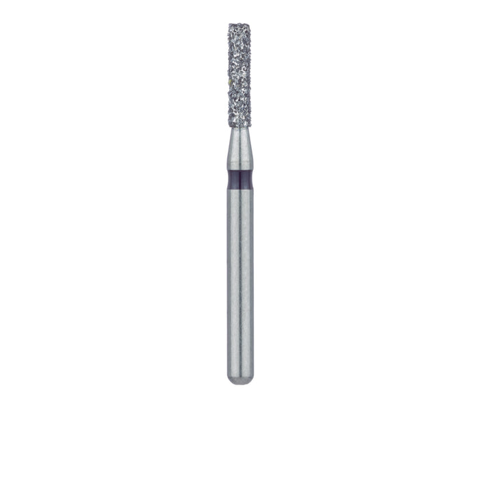Round Edge Long Cylinder Diamond Bur, 1.4mm Ø, Super Coarse, FG - 841H-014-FG - Avtec Dental