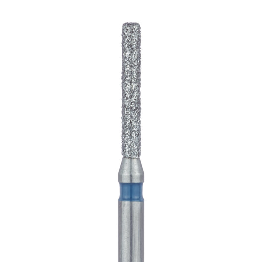 Round Edge Extra Long Cylinder Diamond Bur, 1.2mm Ø, Medium, FG  - 842-012-FG - Avtec Dental