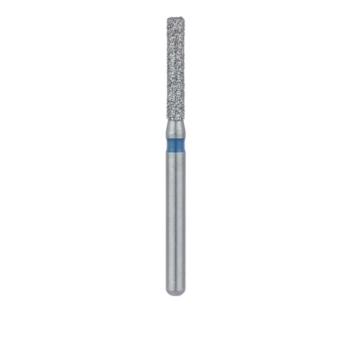 Round Edge Extra Long Cylinder Diamond Bur, 1.4mm Ø, Medium, FG - 842-014-FG - Avtec Dental