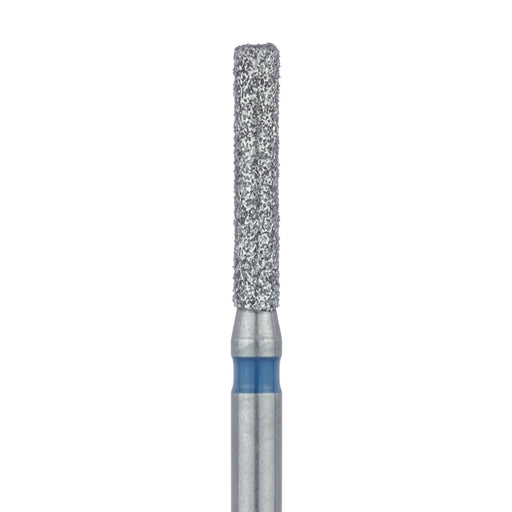Round Edge Extra Long Cylinder Diamond Bur, 1.4mm Ø, Medium, FG - 842-014-FG - Avtec Dental