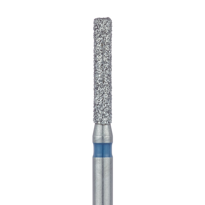 Round Edge Extra Long Cylinder Diamond Bur, 1.4mm Ø, Medium, FG - 842-014-FG - Avtec Dental
