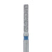 Round Edge Extra Long Cylinder Diamond Bur, 1.4mm Ø, Medium, FG - 842-014-FG - Avtec Dental