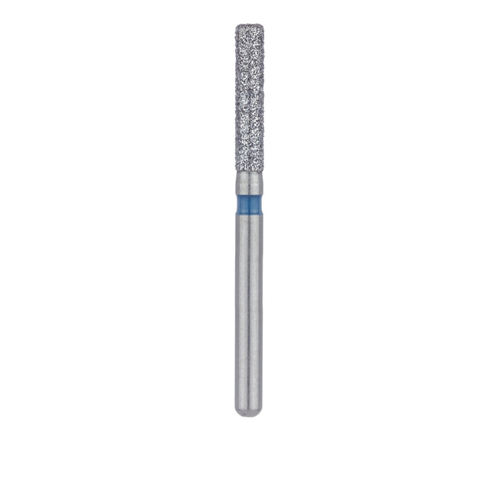 Round Edge Extra Long Cylinder Diamond Bur, 1.6mm Ø, Medium, FG - 842-016-FG - Avtec Dental