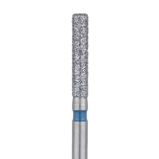 Round Edge Extra Long Cylinder Diamond Bur, 1.6mm Ø, Medium, FG - 842-016-FG - Avtec Dental
