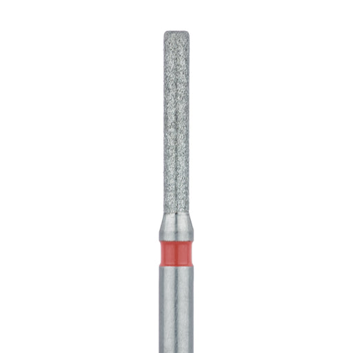 Round Edge Extra Long Cylinder Diamond Bur, 1.2mm Ø, Fine, FG - 842F-012-FG - Avtec Dental
