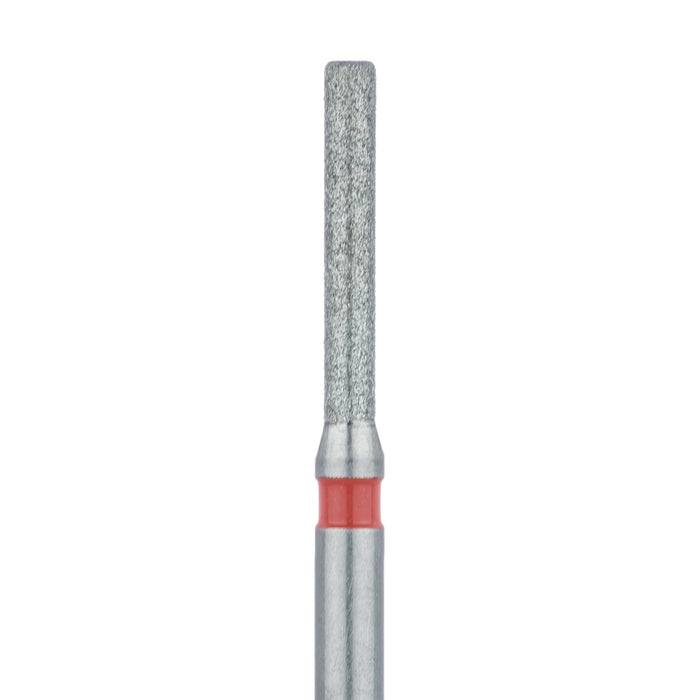 Round Edge Extra Long Cylinder Diamond Bur, 1.2mm Ø, Fine, FG - 842F-012-FG - Avtec Dental