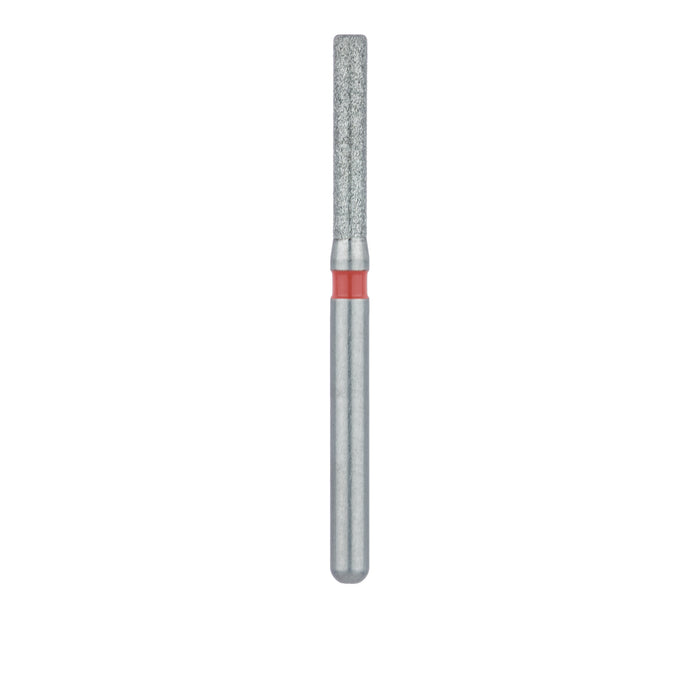 Round Edge Extra Long Cylinder Diamond Bur, 1.4mm Ø, Fine, FG - 842F-014-FG - Avtec Dental