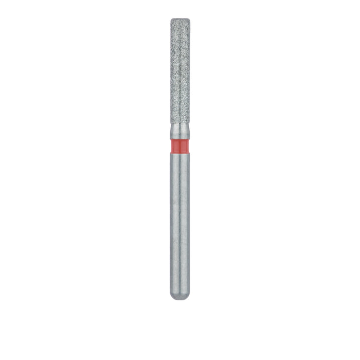 Round Edge Extra Long Cylinder Diamond Bur, 1.6mm Ø, Fine, FG - 842F-016-FG - Avtec Dental