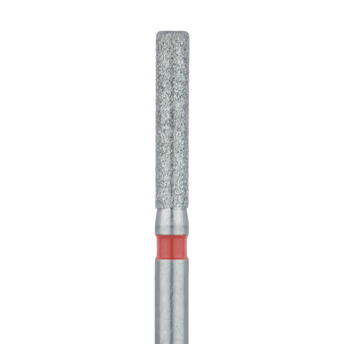 Round Edge Extra Long Cylinder Diamond Bur, 1.6mm Ø, Fine, FG - 842F-016-FG - Avtec Dental