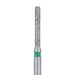 Round Edge Extra Long Cylinder Diamond Bur, 1.2mm Ø, Coarse, FG - 842G-012-FG - Avtec Dental