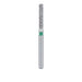 Single-Use Diamond Bur, Sterile, 25 Pack, 1.4mm Ø, Cylinder, Round Edge, 8mm Working Length, Coarse, FG - 0614.8C - Avtec Dental