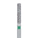 Round Edge Extra Long Cylinder Diamond Bur, 1.6mm Ø, Coarse, FG - 842G-016-FG - Avtec Dental