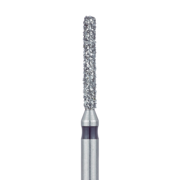 Round Edge Extra Long Cylinder Diamond Bur, 1.2mm Ø, Super Coarse, FG - 842H-012-FG - Avtec Dental