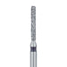 Round Edge Extra Long Cylinder Diamond Bur, 1.2mm Ø, Super Coarse, FG - 842H-012-FG - Avtec Dental