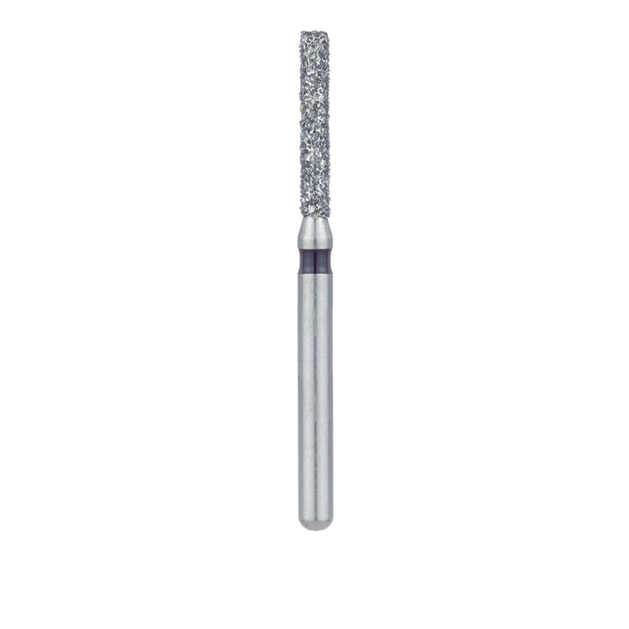 Round Edge Extra Long Cylinder Diamond Bur, 1.4mm Ø, Super Coarse, FG - 842H-014-FG - Avtec Dental