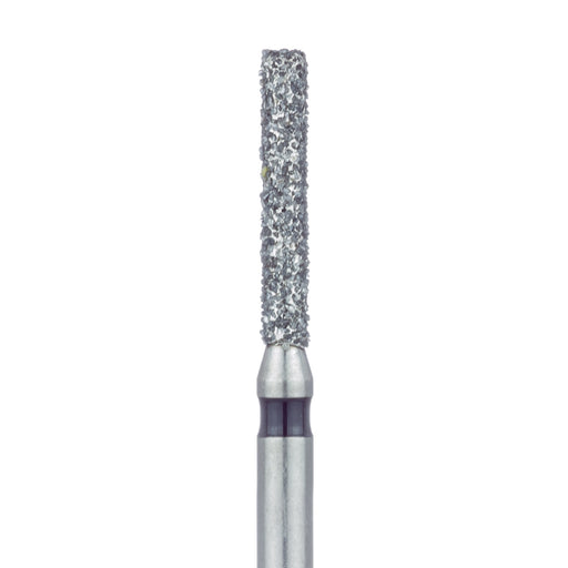 Round Edge Extra Long Cylinder Diamond Bur, 1.4mm Ø, Super Coarse, FG - 842H-014-FG - Avtec Dental