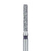 Round Edge Extra Long Cylinder Diamond Bur, 1.4mm Ø, Super Coarse, FG - 842H-014-FG - Avtec Dental