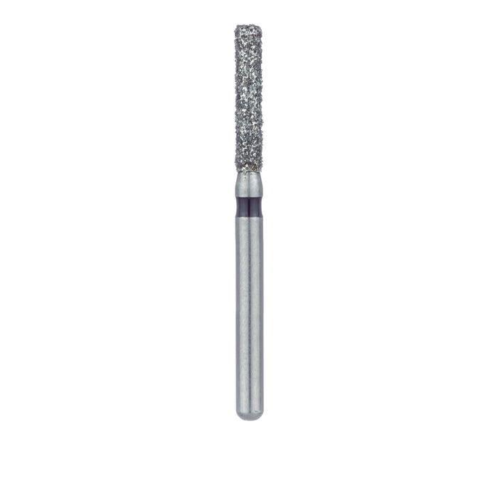 Round Edge Extra Long Cylinder Diamond Bur, 1.6mm Ø, Super Coarse, FG - 842H-016-FG - Avtec Dental