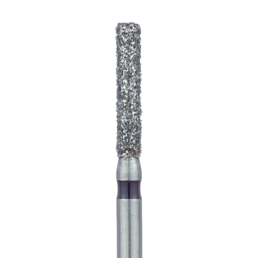 Round Edge Extra Long Cylinder Diamond Bur, 1.6mm Ø, Super Coarse, FG - 842H-016-FG - Avtec Dental