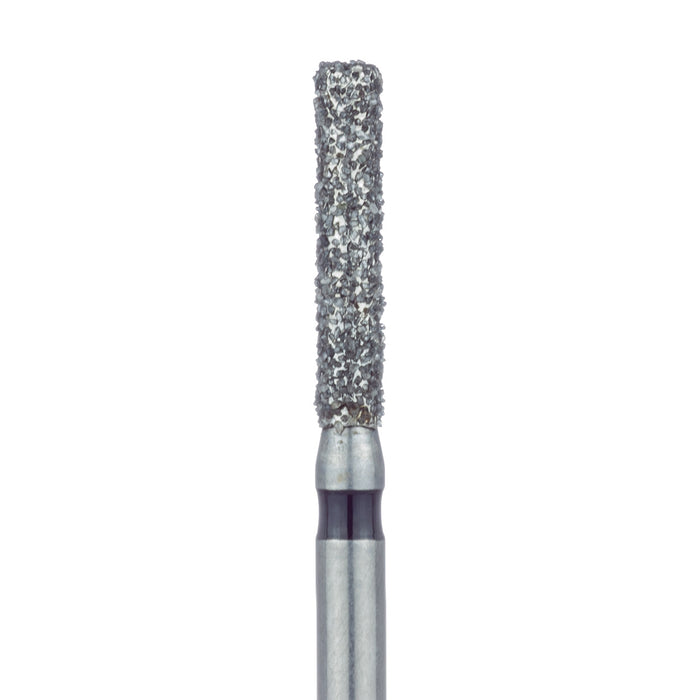 Round Edge Extra Long Cylinder Diamond Bur, 1.6mm Ø, Super Coarse, FG - 842H-016-FG - Avtec Dental