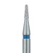 Tapered Flat End Diamond Bur, 1.4mm Ø, Medium, 0.8mm Tip Ø, RA - 845-014-RA - Avtec Dental
