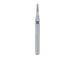Tapered Flat End Diamond Bur, 1mm Ø, Medium, 0.6mm Tip Ø, FG - 845-010-FG - Avtec Dental