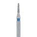 Tapered Flat End Diamond Bur, 1mm Ø, Medium, 0.6mm Tip Ø, HP - 845-010-HP - Avtec Dental