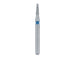 Tapered Flat End Diamond Bur, 1.2mm Ø, Medium, 0.7mm Tip Ø, FG - 845-012-FG - Avtec Dental