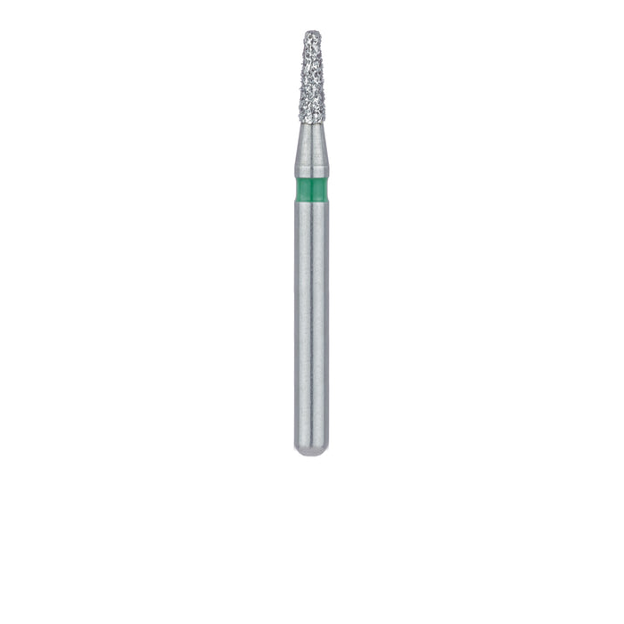 Tapered Flat End Diamond Bur, 1.4mm Ø, Coarse, FG - 845G-014-FG - Avtec Dental