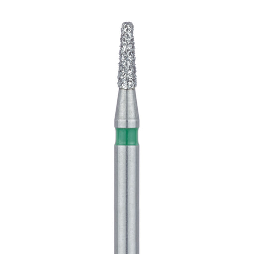 Tapered Flat End Diamond Bur, 1.4mm Ø, Coarse, FG - 845G-014-FG - Avtec Dental