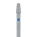 Tapered Round Edge Diamond Bur, 2.1mm Ø, Medium, 1.4mm Tip Ø, FG - 845R-021-FG - Avtec Dental