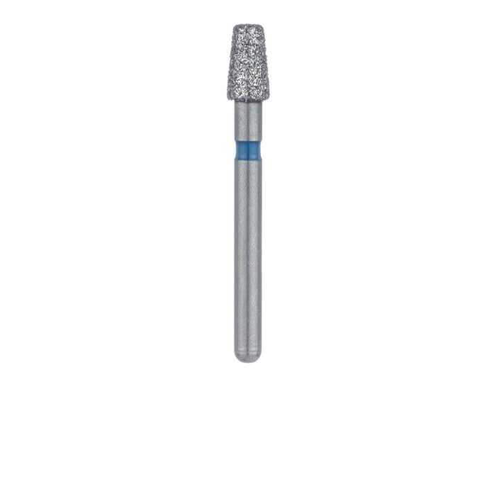 Tapered Round Edge Diamond Bur, 2.5mm Ø, Medium, 1.8mm Tip Ø, FG - 845R-025-FG - Avtec Dental