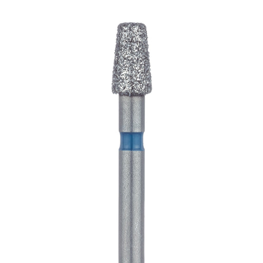 Tapered Round Edge Diamond Bur, 2.5mm Ø, Medium, 1.8mm Tip Ø, FG - 845R-025-FG - Avtec Dental