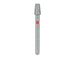 Tapered Round Edge Diamond Bur, 2.5mm Ø, Fine, 1.8mm Tip Ø, FG - 845RF-025-FG - Avtec Dental