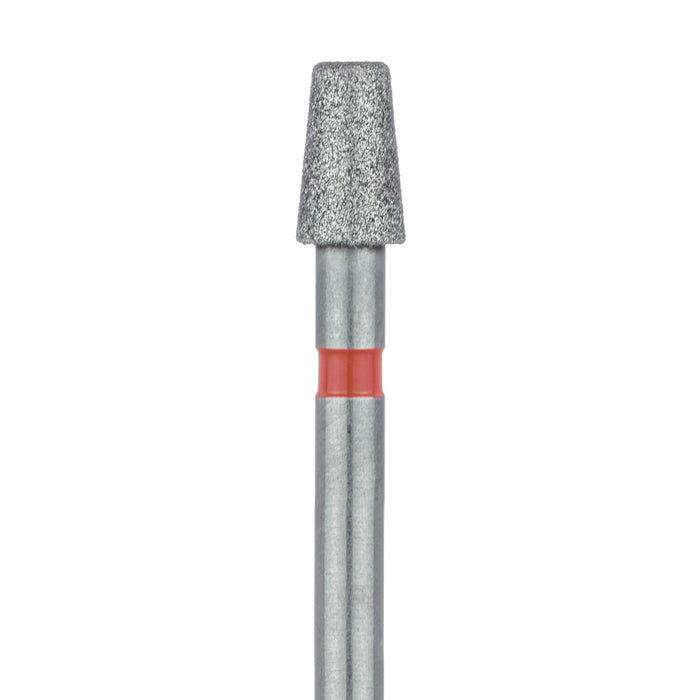 Tapered Round Edge Diamond Bur, 2.5mm Ø, Fine, 1.8mm Tip Ø, FG - 845RF-025-FG - Avtec Dental
