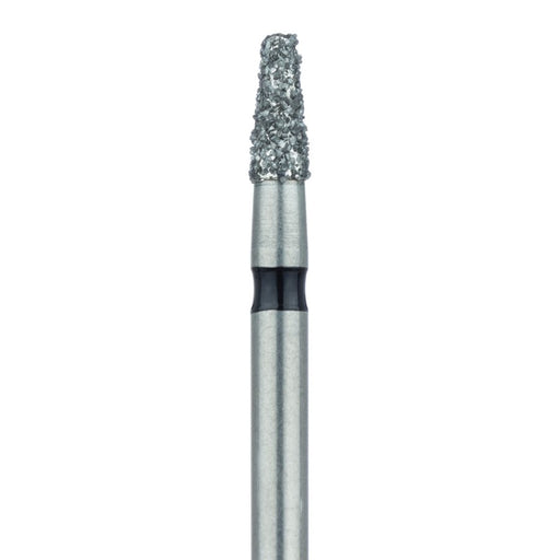 Tapered Round Edge Diamond Bur, 1.8mm Ø, Super Coarse, 1.2mm Tip Ø, FG - 845RH-018-FG - Avtec Dental