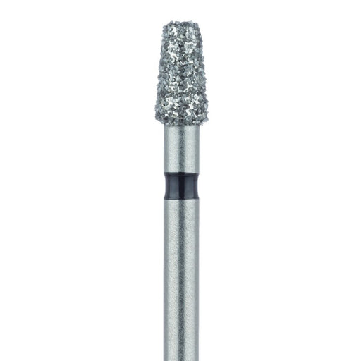 Tapered Round Edge Diamond Bur, 2.5mm Ø, Super Coarse, 1.8mm Tip Ø, FG - 845RH-025-FG - Avtec Dental