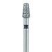 Tapered Round Edge Diamond Bur, 2.5mm Ø, Super Coarse, 1.8mm Tip Ø, FG - 845RH-025-FG - Avtec Dental