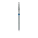 Tapered Flat End Diamond Bur, 1.2mm Ø, Medium, 0.7mm Tip Ø, FG - 846-012-FG - Avtec Dental