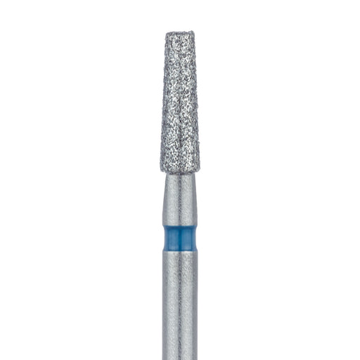 Tapered Flat End Diamond Bur, 1.8mm Ø, Medium, 1.2mm Tip Ø, FG - 846-018-FG - Avtec Dental