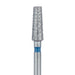 Tapered Flat End Diamond Bur, 2.5mm Ø, Medium, 1.8mm Tip Ø, FG - 846-025-FG - Avtec Dental