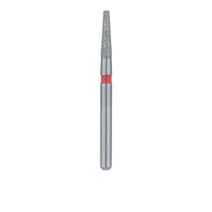 Tapered Flat End Diamond Bur, 1.6mm Ø, Fine, FG - 846F-016-FG - Avtec Dental