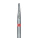 Tapered Flat End Diamond Bur, 1.6mm Ø, Fine, FG - 846F-016-FG - Avtec Dental