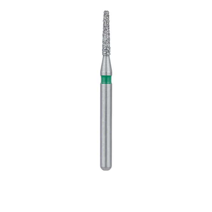 Tapered Flat End Diamond Bur, 1.2mm Ø, Coarse, FG - 846G-012-FG - Avtec Dental