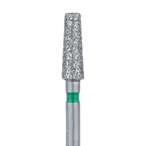 Tapered Flat End Diamond Bur, 2.5mm Ø, Coarse, FG - 846G-025-FG - Avtec Dental