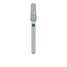 Tapered Flat End Diamond Bur, 2.5mm Ø, Super Coarse, FG - 846H-025-FG - Avtec Dental