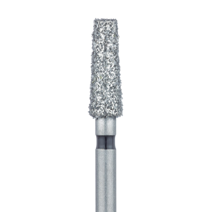 Tapered Flat End Diamond Bur, 2.5mm Ø, Super Coarse, FG - 846H-025-FG - Avtec Dental