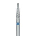 Tapered Round Edge Diamond Bur, 1.6mm Ø, Medium, 0.9mm Tip Ø, FG - 846R-016-FG - Avtec Dental