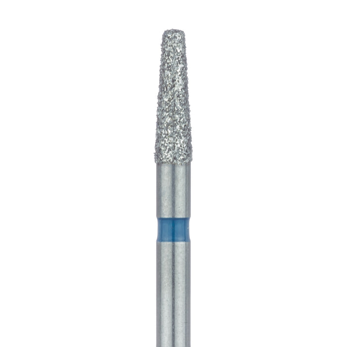 Tapered Round Edge Diamond Bur, 1.8mm Ø, Medium, 1.1mm Tip Ø, FG - 846R-018-FG - Avtec Dental