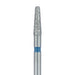 Tapered Round Edge Diamond Bur, 1.8mm Ø, Medium, 1.1mm Tip Ø, FG - 846R-018-FG - Avtec Dental